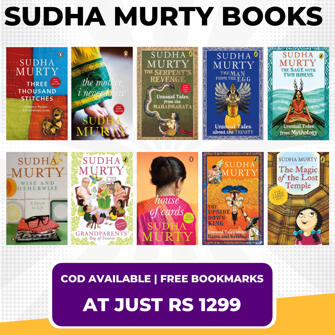 Sudha Murty Books Combo Tiptapbooks